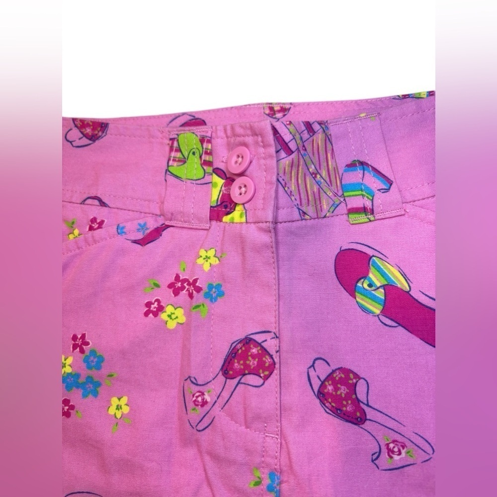Talbots kids sandal print summer skirt 7 - Picture 2 of 5